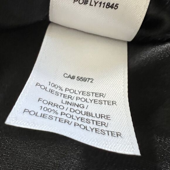 Laundry By Design One Shoulder Mini Dress Women Sz 6 Black Pleated Party Prom - Picture 14 of 15